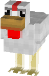 derpy mad chicken with crest