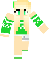 Cute Green Girl