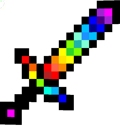Preview of texture: rainbow sword