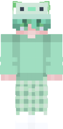 Preview of texture: axolotl green