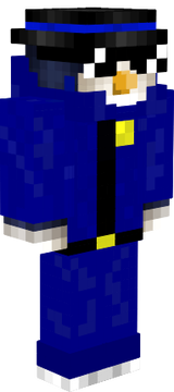 police pinguin (brille)