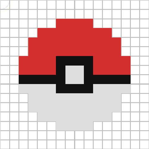 Preview of texture: Pokeball - Pokemon - Snow ball