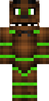 fantasia de halloween de pecel(freddy fasbear)