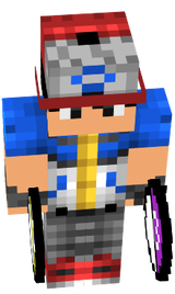 ash segurando masterball e ultra ball