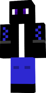 enderman costume fro captin in hallow ween