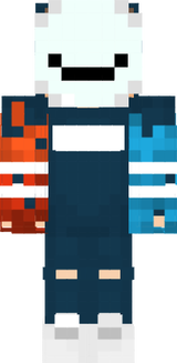 Cooler Junge mit Maske