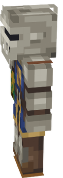 knight-helmet with arm