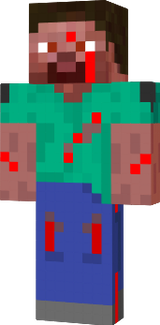 post-herobrine attack steve
