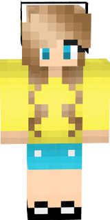 Cute gamer girl