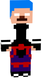 tmzstudioz super saiyan blue herobrine