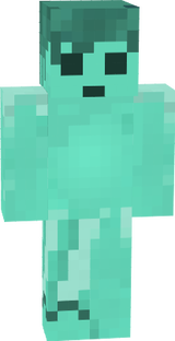 Cyan statue base