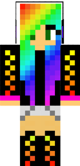 rainbow black girl 3 may