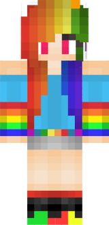 Rainbow Dash Eqiustria girls version