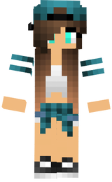 Adorable Blue plaid Girl edited