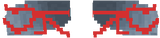 cracked red elytra