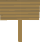 simple sign