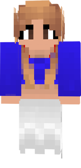 Abi crop top bleu