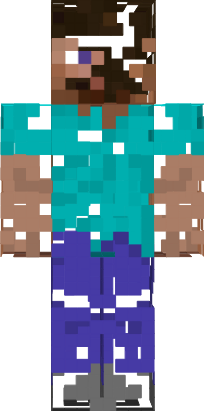 Preview of texture: steve pixalating away