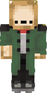 sandwich green coat bandana