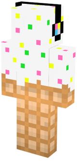 glace blanche