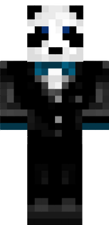 Panda Blue-Tux