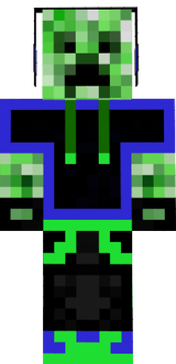 creeper azul
