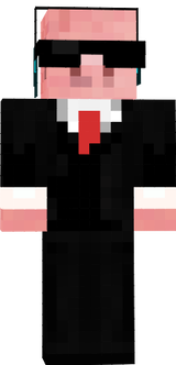 pig in a suit