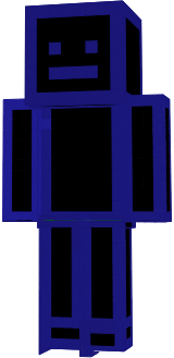 Blue and Black