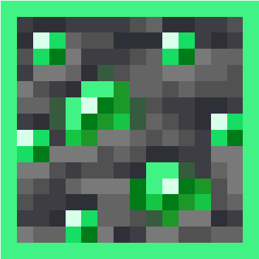 Preview of texture: deepslate_emerald_ore