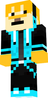 Doge with creeper suit
