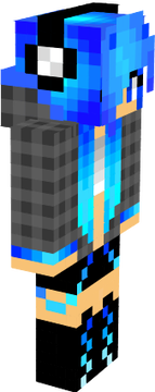 Blue fire fox