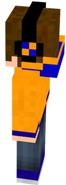 Orange Hoodie