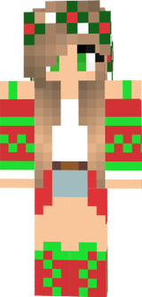 cute Christmas girl