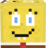 yellow spongibob concrete powder