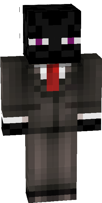 Preview of texture: Enderman in a Suit