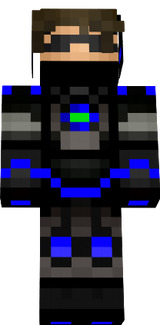 Neon navy sky