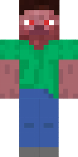 the steve in the wrong minecraft