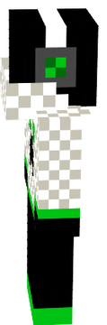 Green Enderman w/ hoodie