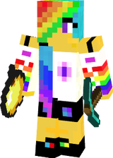 cute rainbow girl
