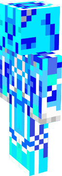 custom tron white blue