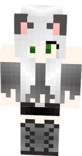 Friendly forest wolf