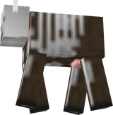 skeleton cow