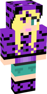 Blonde Purple Tiger-Gril Re-Vamped