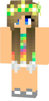 minecraft luana skin 2