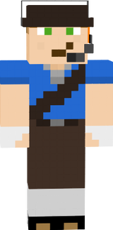 My skin as scout blue