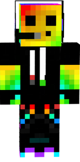 cool rainbow slime boy