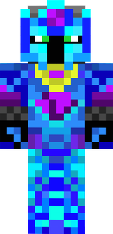 finished blue knight