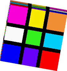 Preview of texture: Glowing Rubik's cube