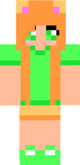 cute ginger cat girl