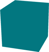 cyan hospital wall